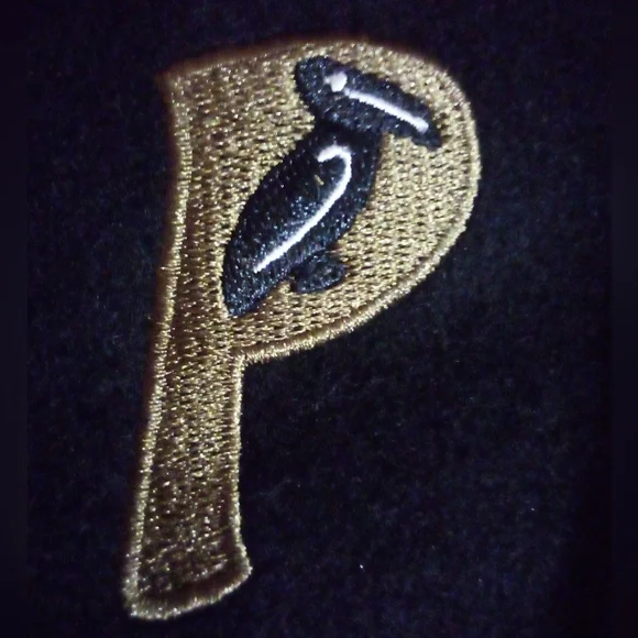 New Orleans Pelicans Negro League Baseball Wool Letterman Jacket Men's 5XLT Blk - Picture 11 of 16